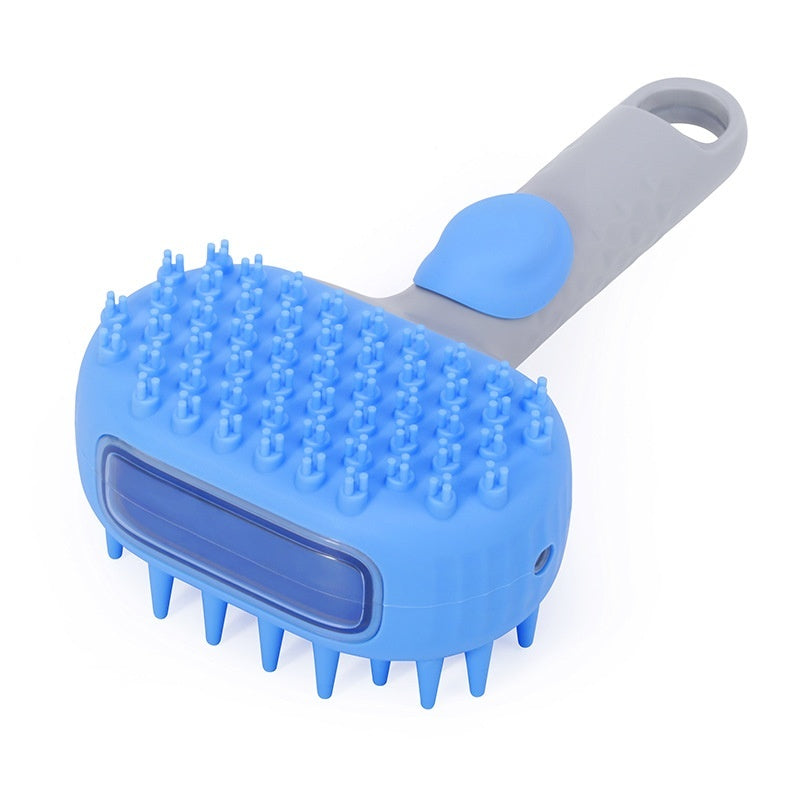 Pet Shower Brush for Bathing Hair Cleaning and Grooming