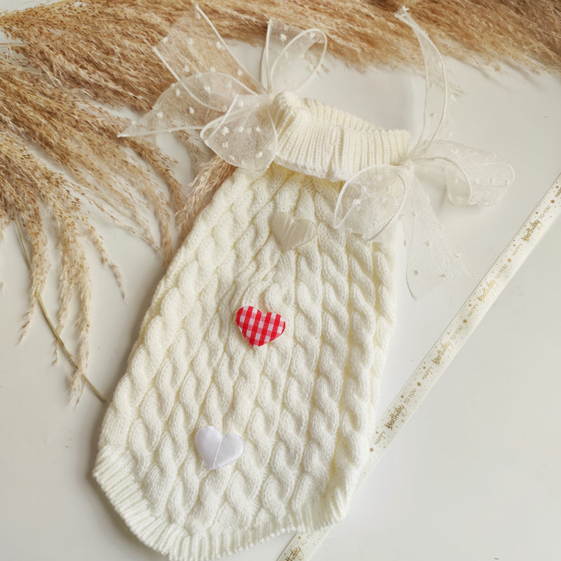 Cute Warm Pet Sweater For Cozy New Year Comfort