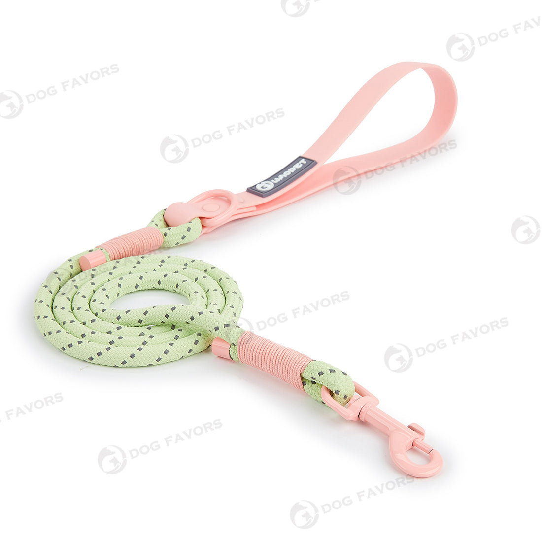 Solid Color PVC Pet Leash Rope For Outdoor Walking Use