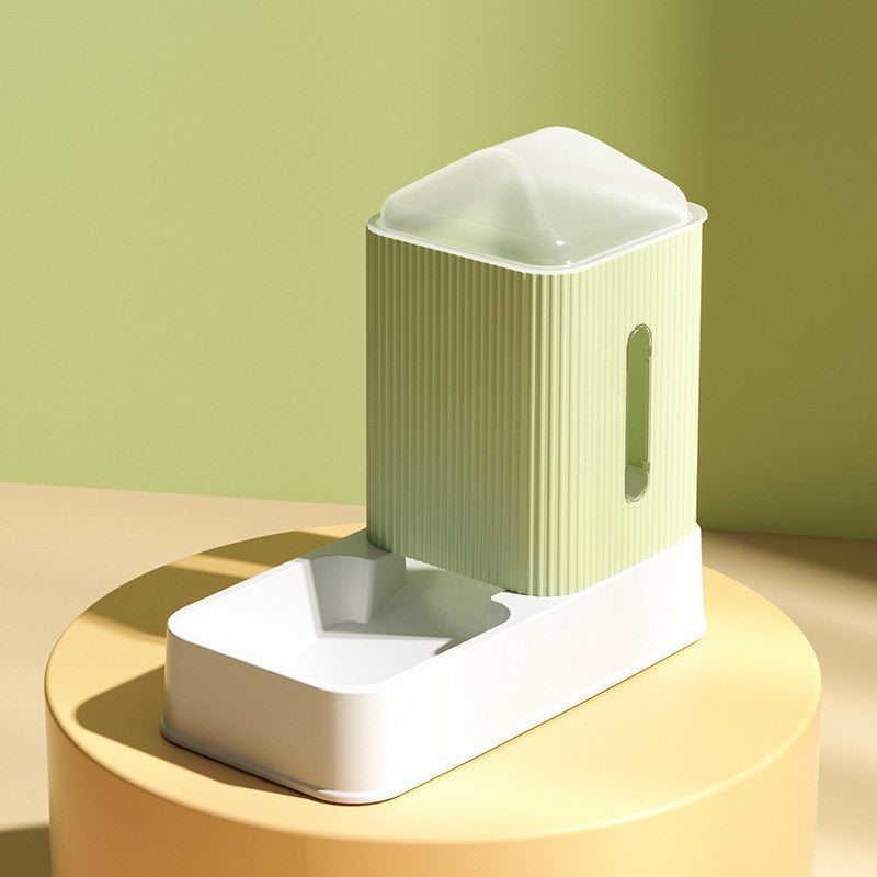 Pet Drinking Fountain Bowl With Slow Feeding Design