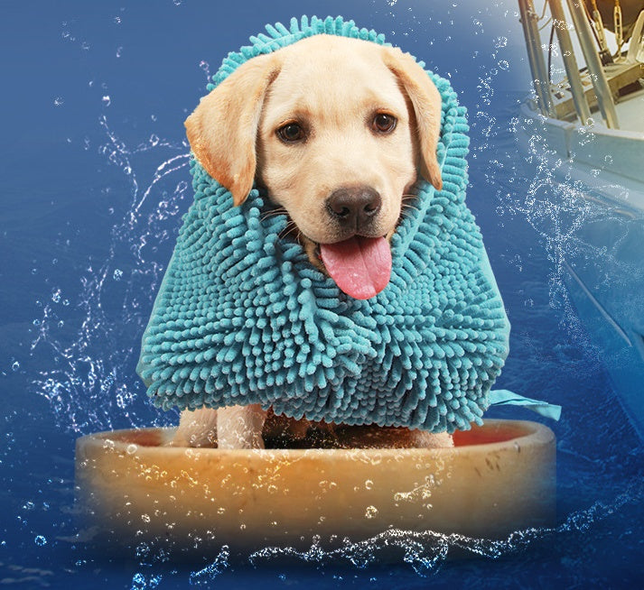 Quick-Drying Absorbent Pet Bath Towel