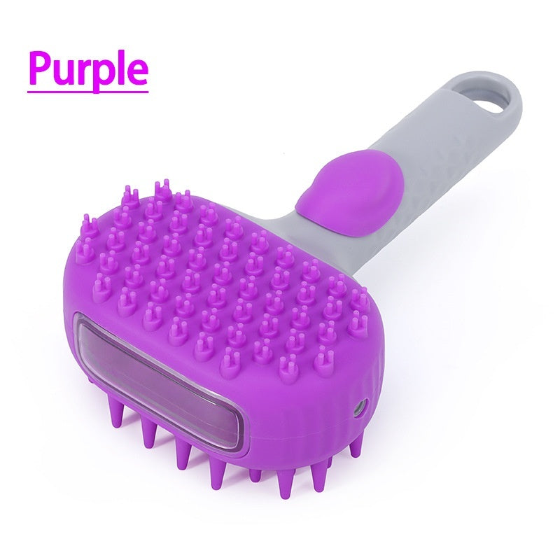 Pet Shower Brush for Bathing Hair Cleaning and Grooming