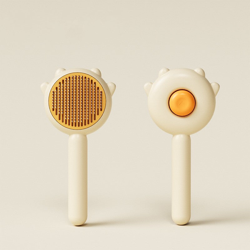 Pet Grooming Comb with Massage and Hair Removal Function