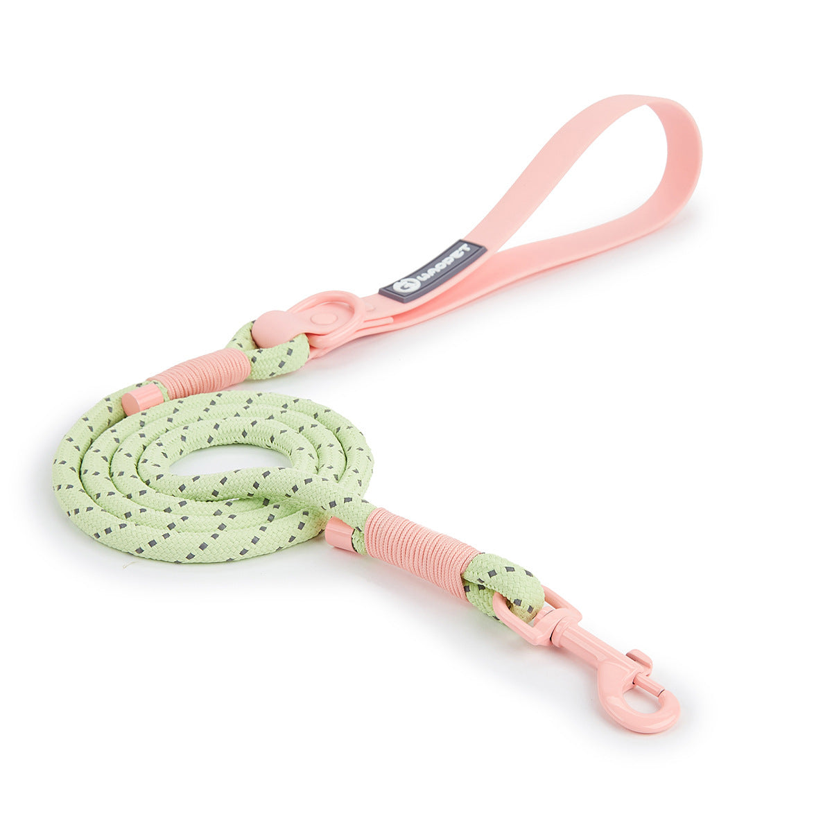 Solid Color PVC Pet Leash Rope For Outdoor Walking Use