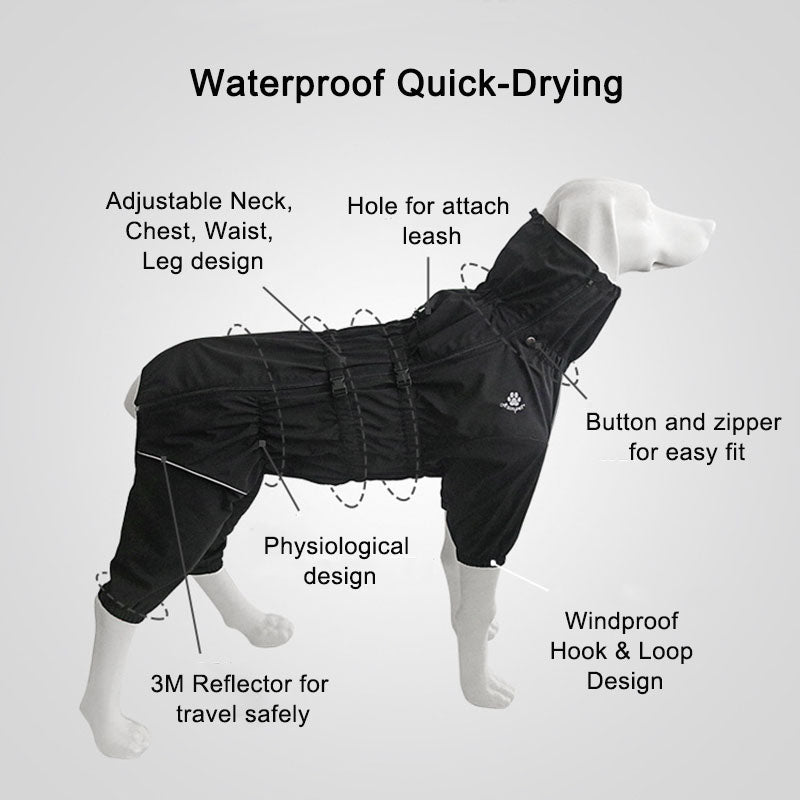 Four Legged Full Coverage Pet Sweater For Warm Comfort