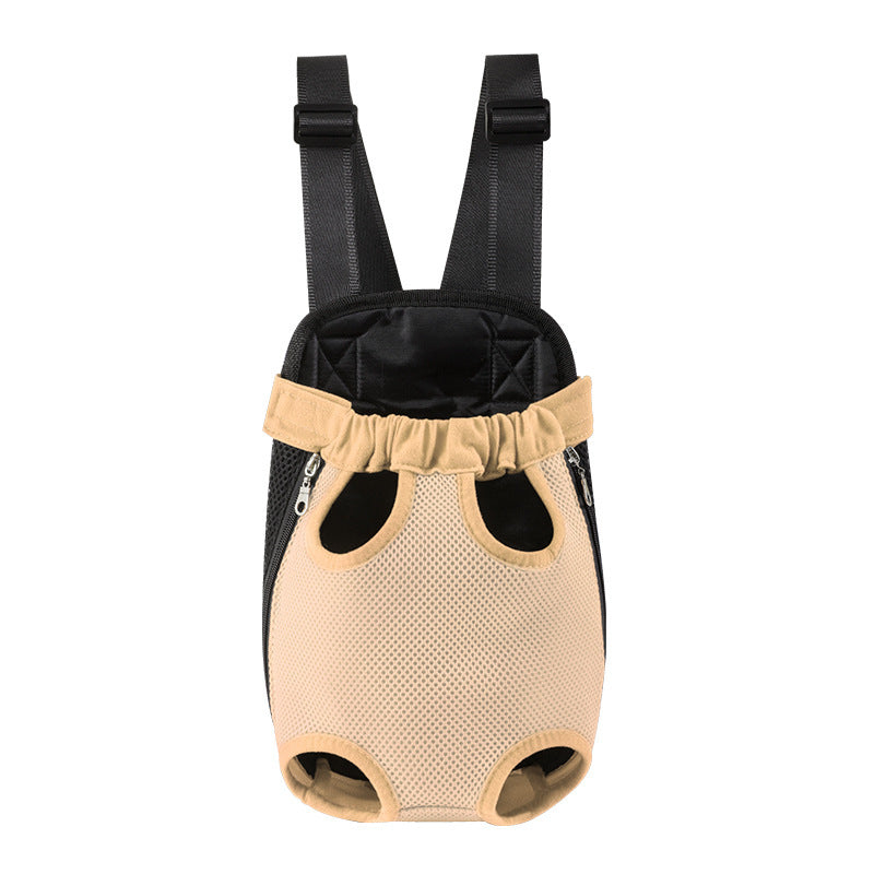 Breathable Adjustable Pet Carrier Backpack For Hiking Camping And Travel