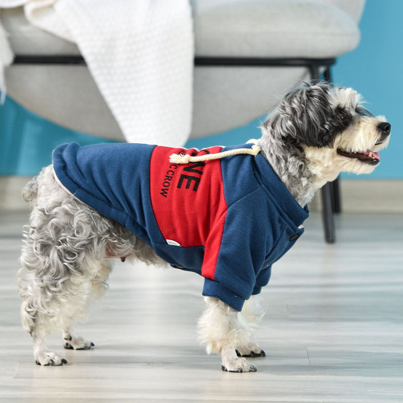 Two Legged Pet Sweater For Fall And Winter Wear