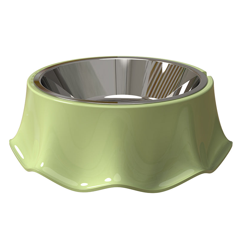 Stainless Steel Pet Feeding Bowl With Non Slip Rubber Base