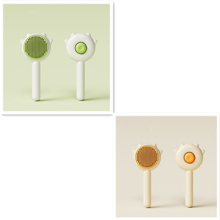 Pet Grooming Comb with Massage and Hair Removal Function