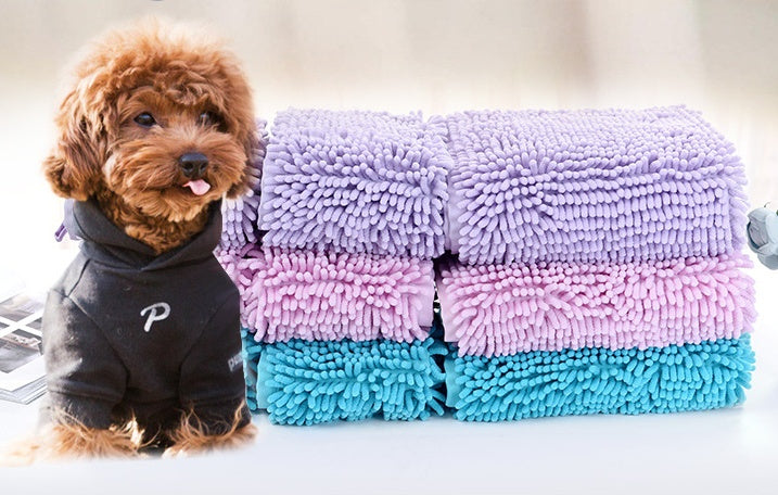 Quick-Drying Absorbent Pet Bath Towel