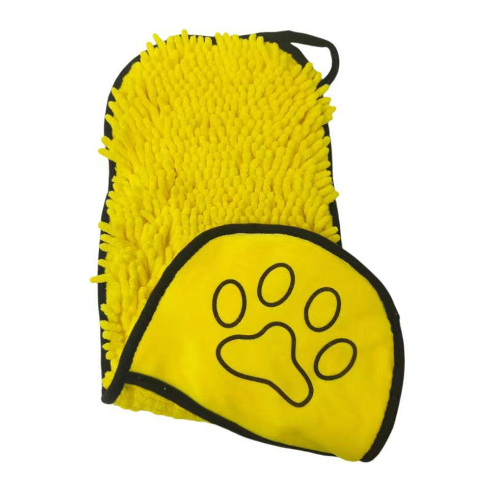Pet Quick-Absorbent Bath Towel for Grooming and Drying