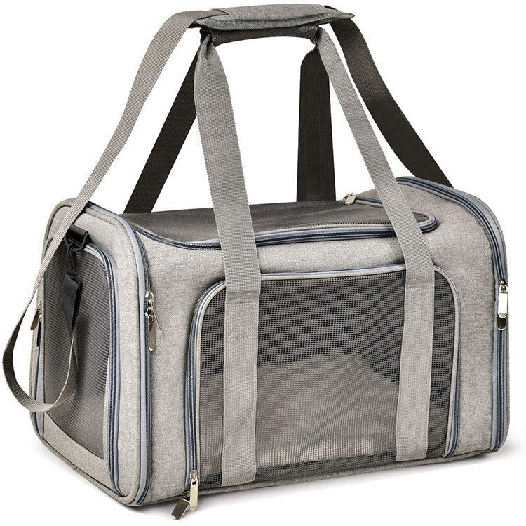 Portable Foldable Pet Carrier Bag For Easy Handheld Travel