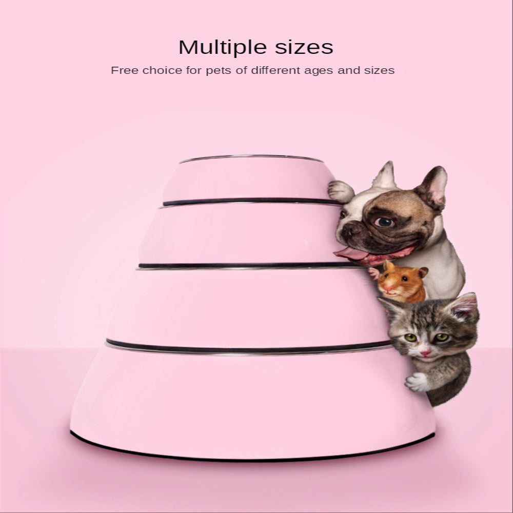 Large Stainless Steel Pet Food Bowl For Durable Daily Feeding