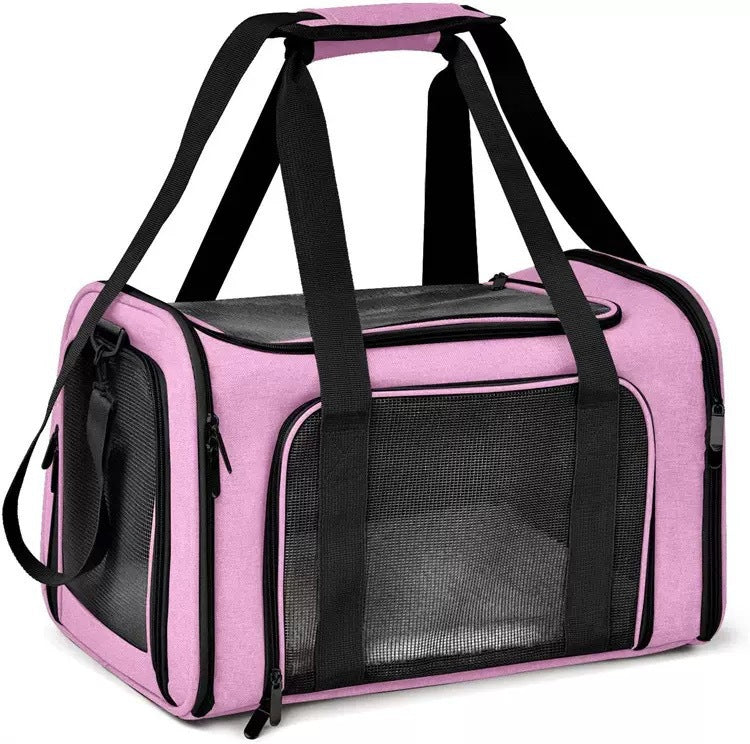 Portable Foldable Pet Carrier Bag For Easy Handheld Travel