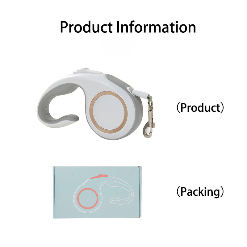Automatic Retractable Pet Leash With 5M Flexible Traction Rope
