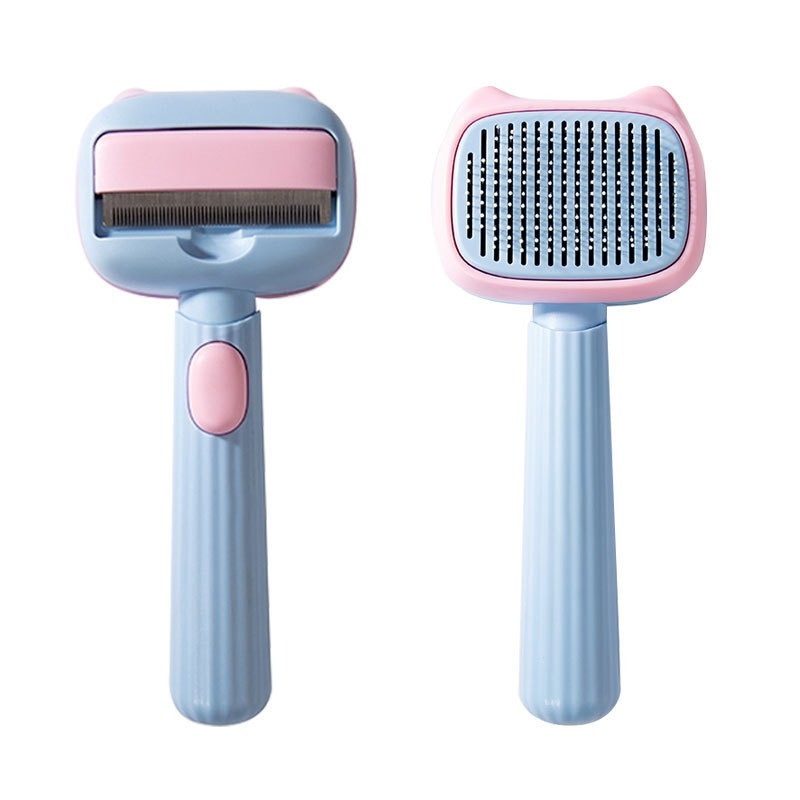 Pet Grooming Deshedding Brush and Dematting Comb for Hair Removal