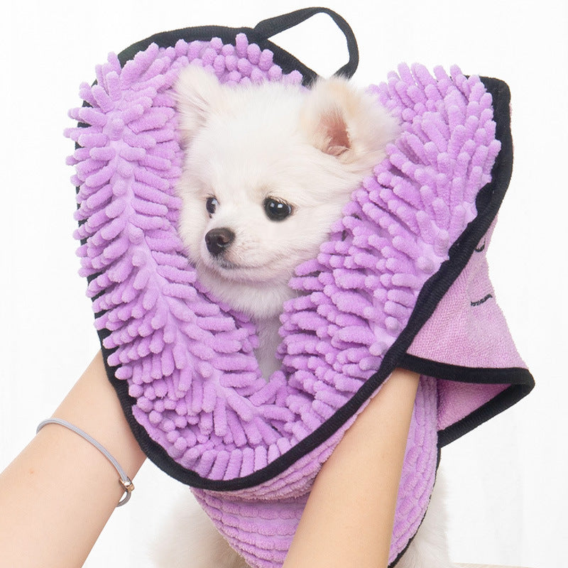 Super Absorbent Quick-Drying Pet Microfiber Bath Towel