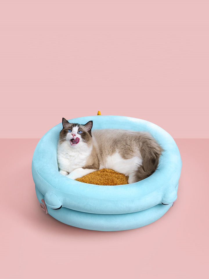 Winter Warm Pet Bed Cozy Kennel For Comfortable Rest