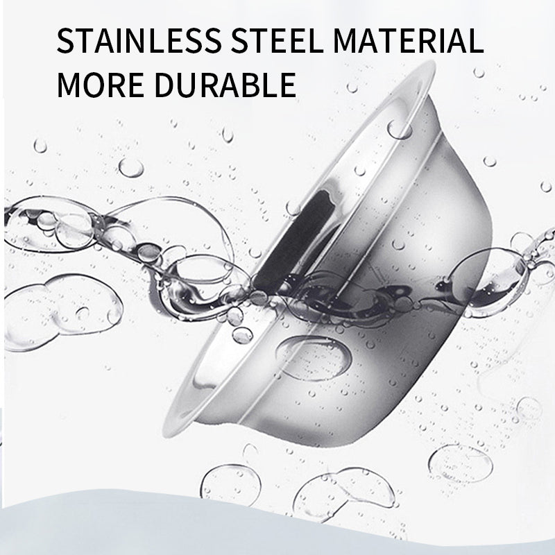 Stainless Steel Pet Feeding Bowl With Non Slip Rubber Base