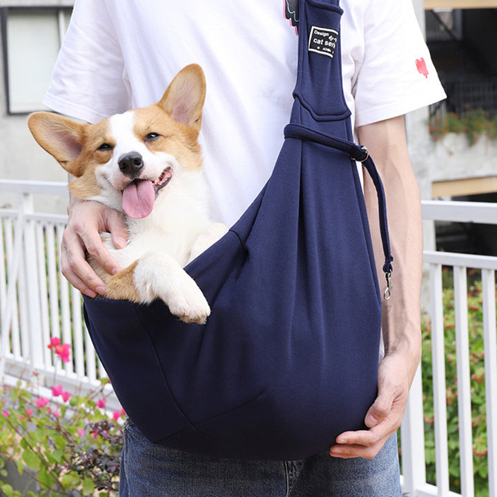 Comfortable Single Shoulder Pet Carrier Bag For Outdoor Travel Use