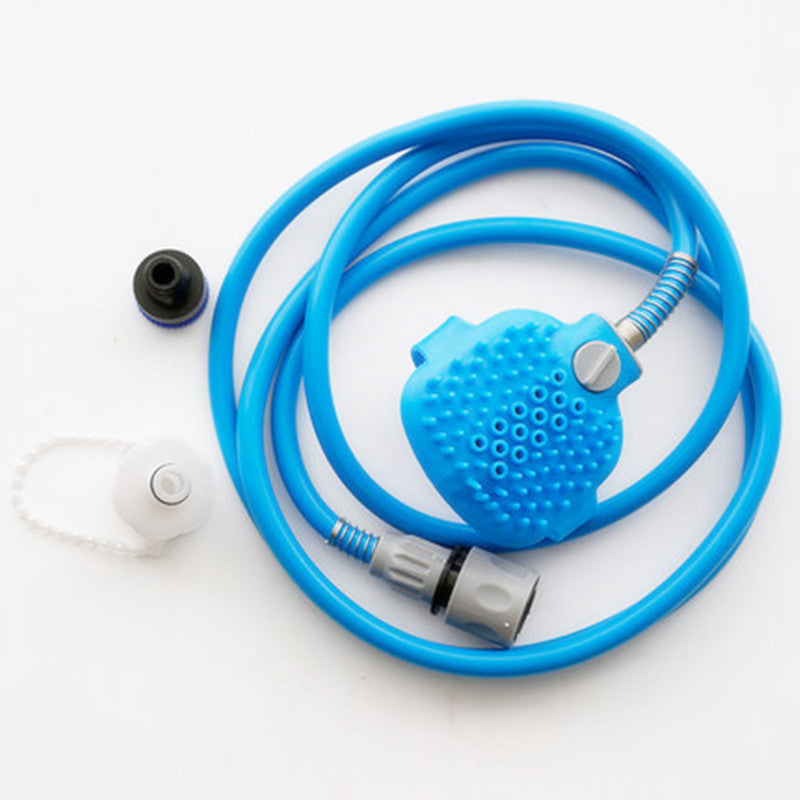 Pet Bathing Tool with Comfortable Massager and Shower Sprayer