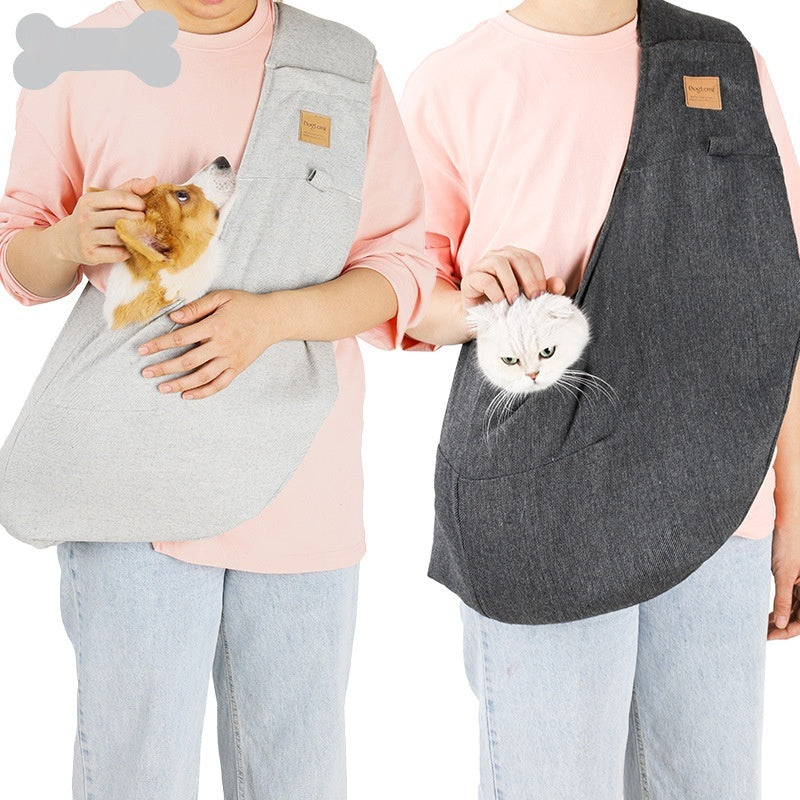 Comfortable Hug Style Pet Shoulder Carrier Bag For Travel