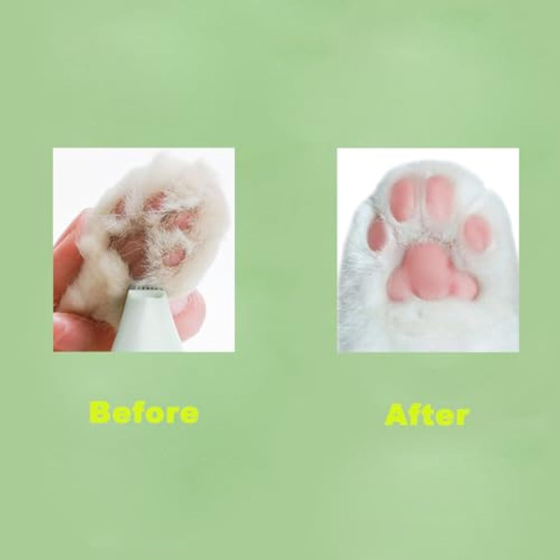 Rechargeable Pet Paw Trimmer For Safe Grooming And Precise Hair Removal