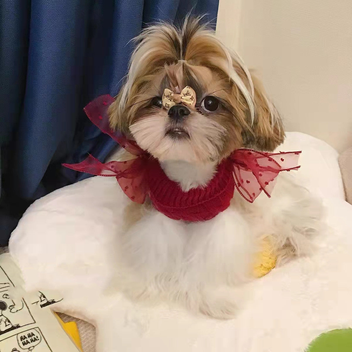 Cute Warm Pet Sweater For Cozy New Year Comfort