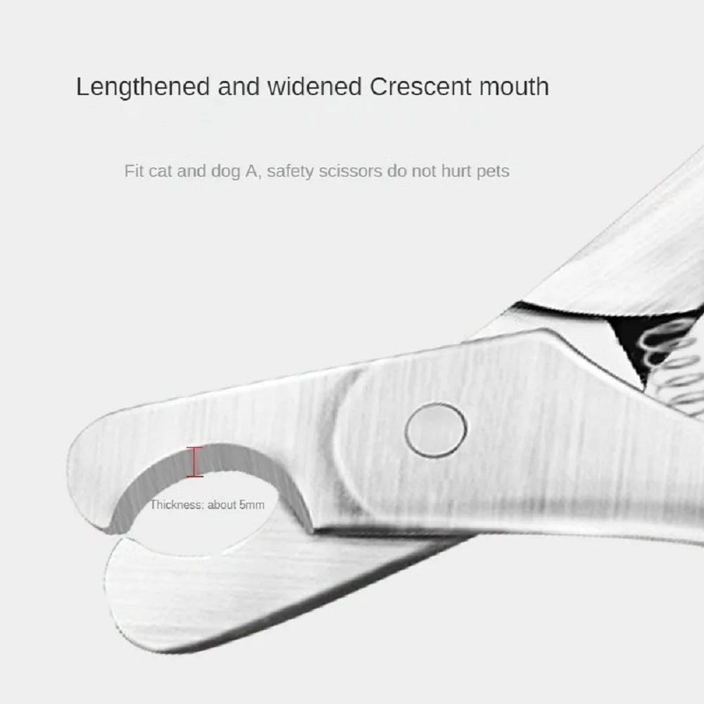 Professional Pet Nail Clipper Sharp Safety Grooming Tool for Dogs and Cats