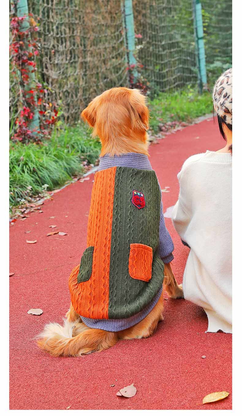 Thickened Winter Pet Sweater For Large Pets Warm Comfort