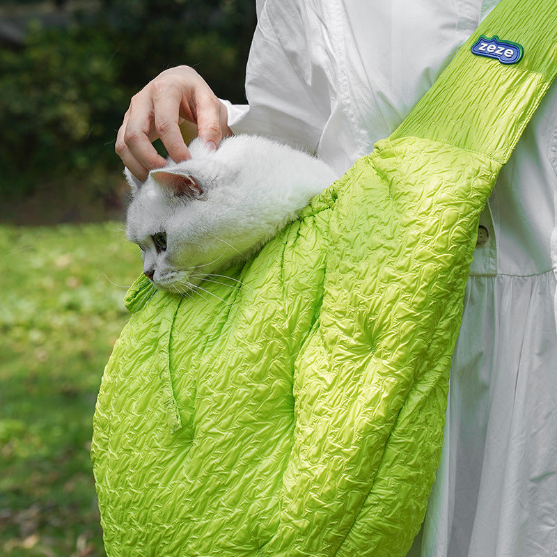 Secure Portable Pet Carrier Shoulder Bag For Small Pets Travel