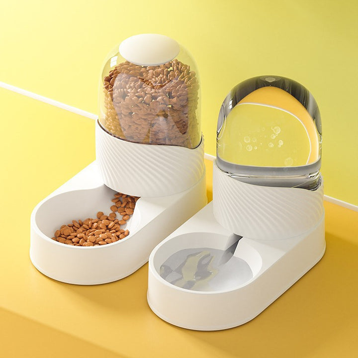 Pet Drinking Fountain Bowl With Slow Feeding Design