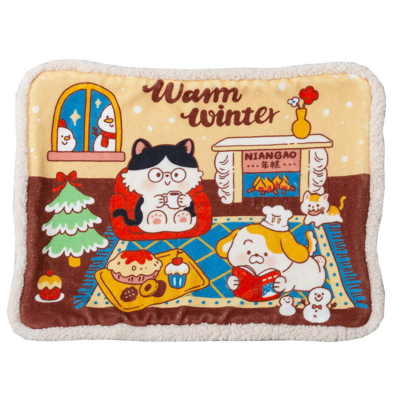 Autumn Winter Deep Sleep Pet Nest Warm Comfortable Bed