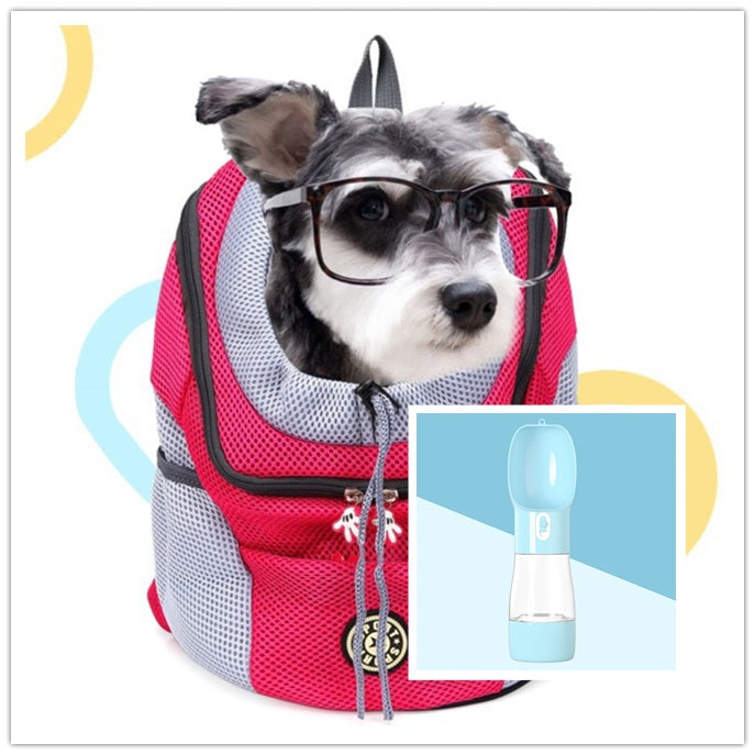 Portable Outdoor Pet Carrier Backpack For Comfortable Travel Use