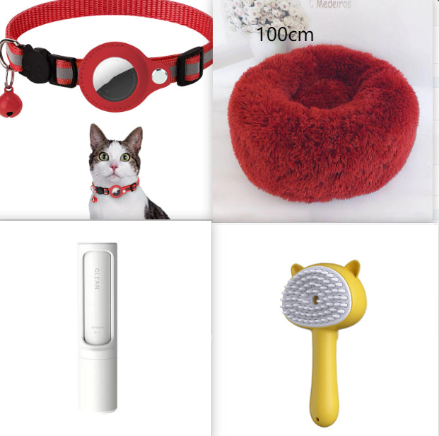 Multifunctional Pet Grooming Brush with Mist and Self-Cleaning Function
