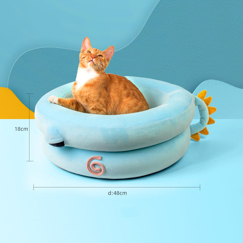 Winter Warm Pet Bed Cozy Kennel For Comfortable Rest
