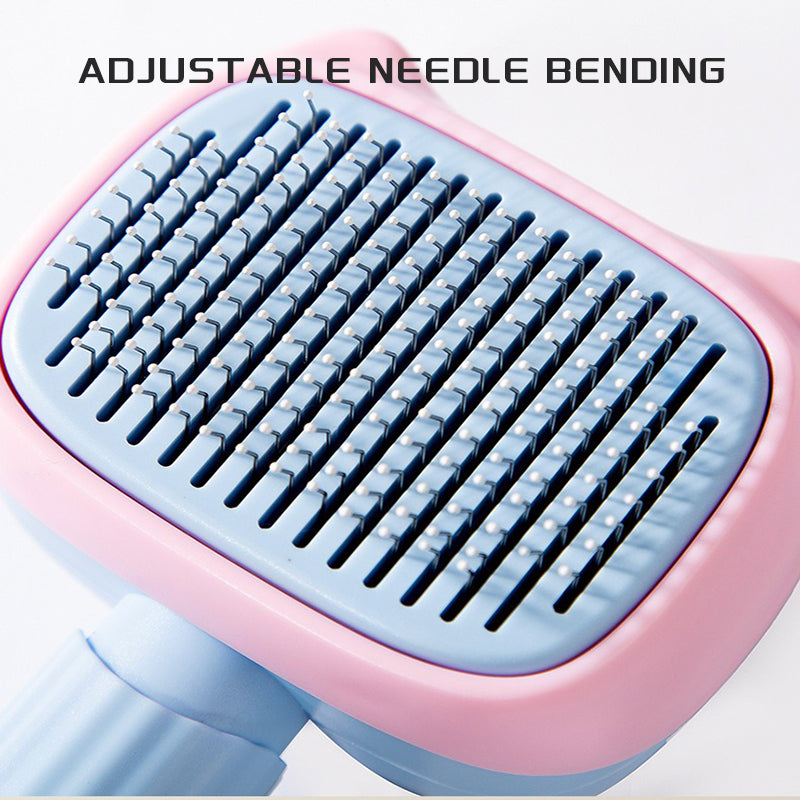 Pet Grooming Deshedding Brush and Dematting Comb for Hair Removal