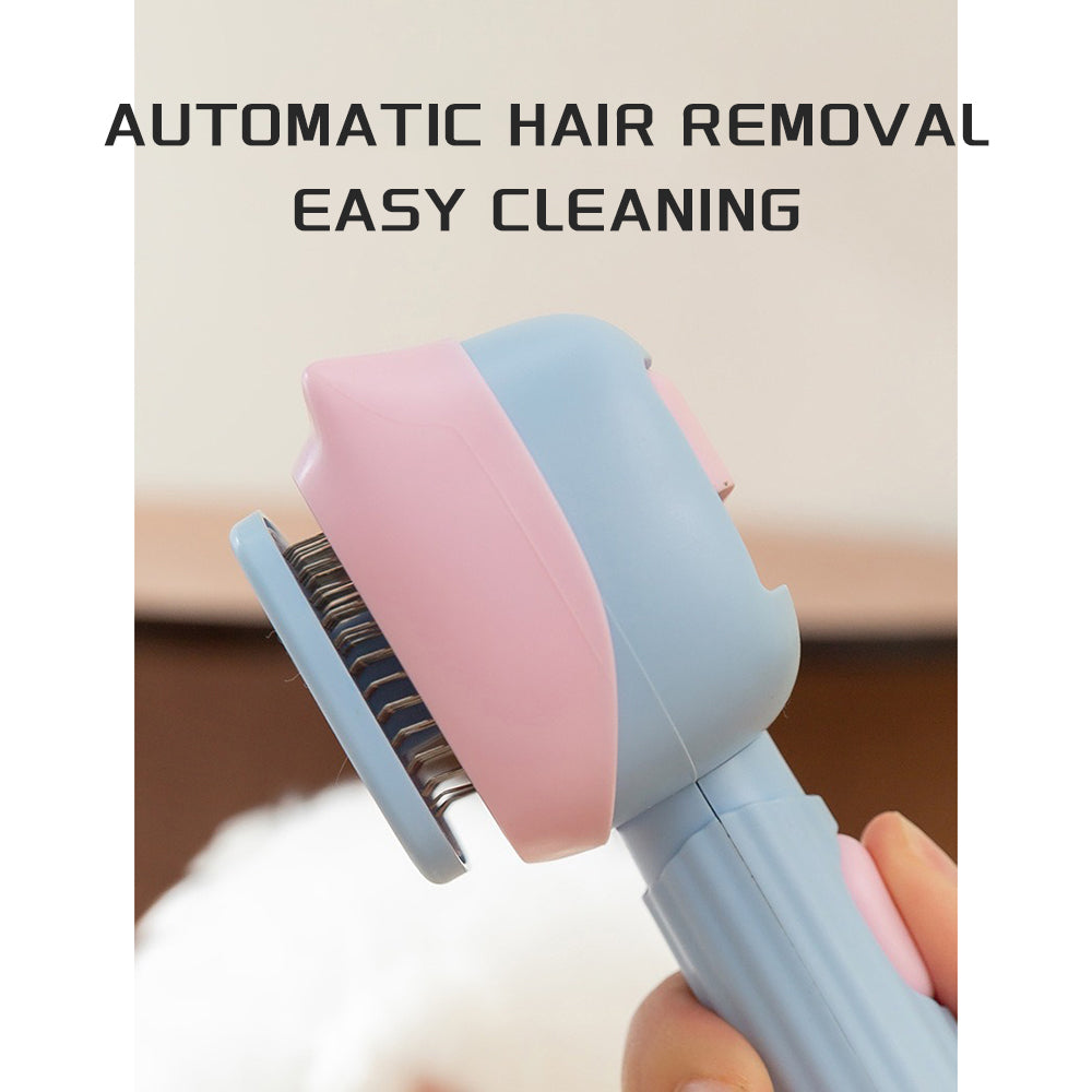 Pet Grooming Deshedding Brush and Dematting Comb for Hair Removal