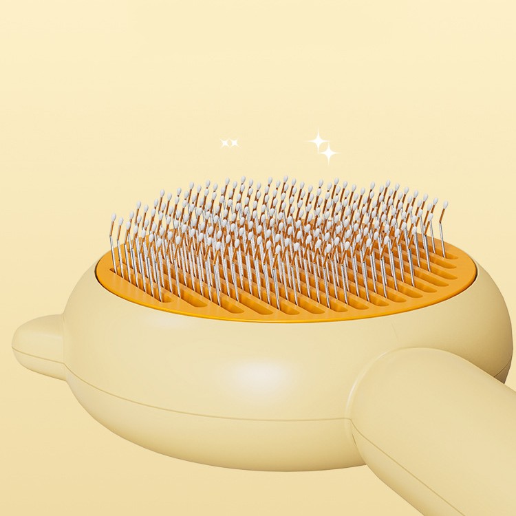 Pet Grooming Comb with Massage and Hair Removal Function
