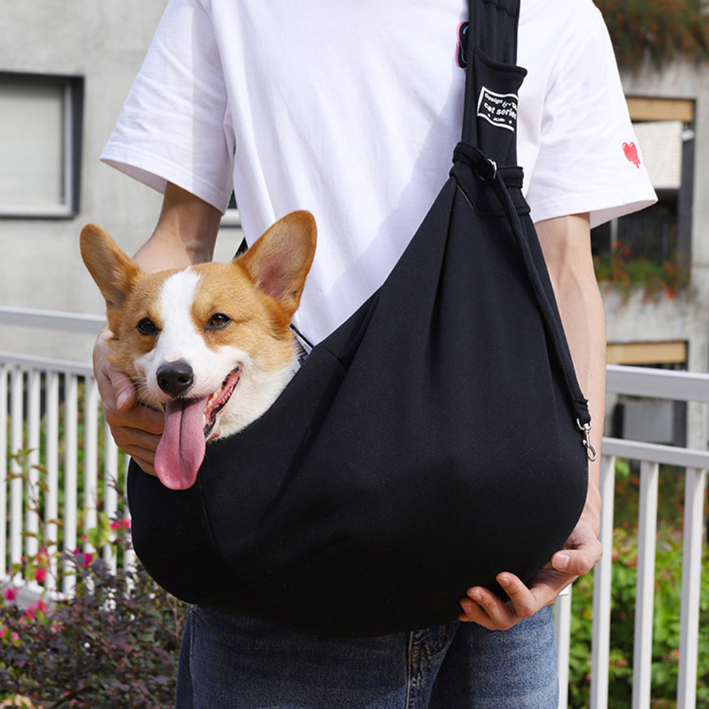 Comfortable Single Shoulder Pet Carrier Bag For Outdoor Travel Use
