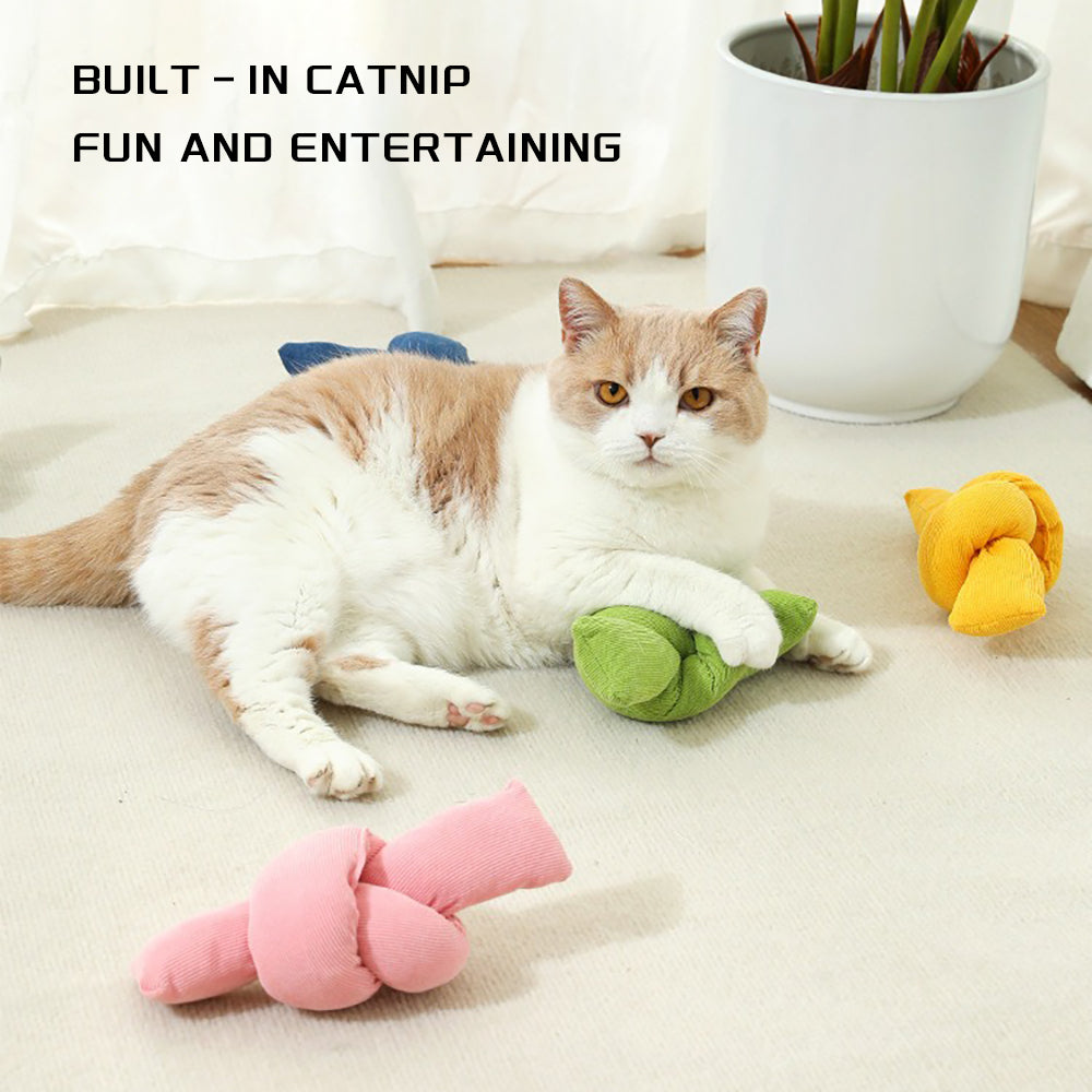 Natural Cotton Knot Rope Pet Toy For Chewing And Tugging