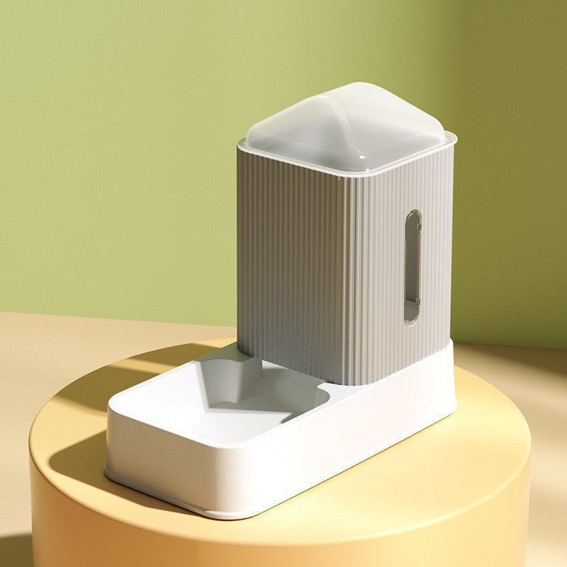 Pet Drinking Fountain Bowl With Slow Feeding Design
