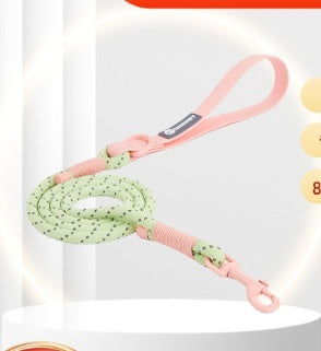 Solid Color PVC Pet Leash Rope For Outdoor Walking Use